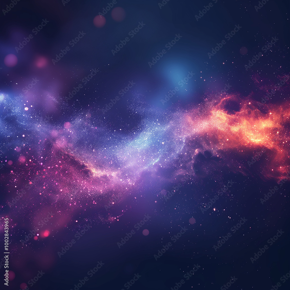 Astrophotography of a mesmerizing galaxy and nebula in the vast interstellar universe full of stars Astrophotography of a mesmerizing galaxy and nebula in the vast interstellar universe full of stars