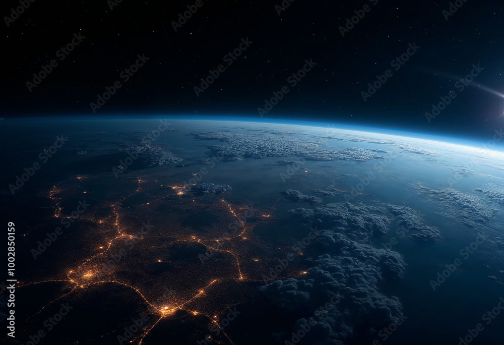 Obraz premium earth in space