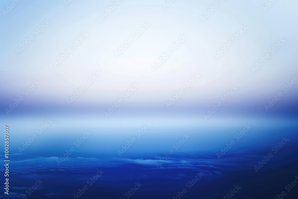 Obraz premium Abstract Blue Sky with Wispy Clouds