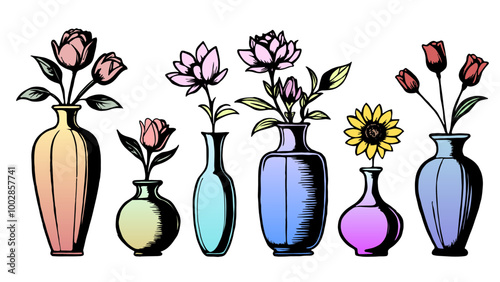 vase with flowers