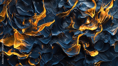 Abstract Flame Artistry