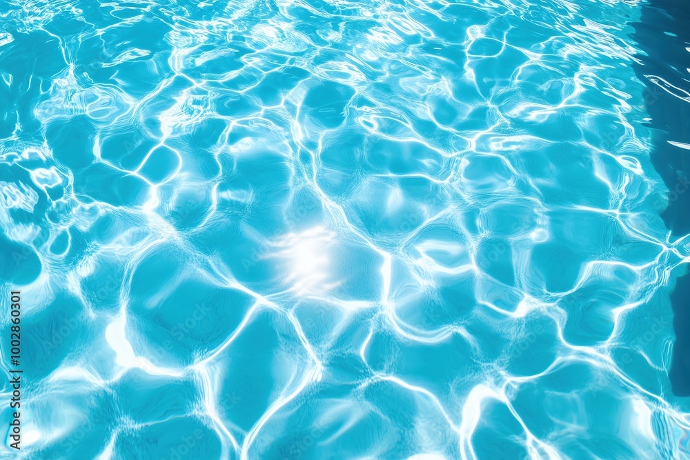 The water is calm and clear, with ripples that reflect the sunlight The water is calm and clear, with ripples that reflect the sunlight