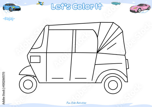 Lets color it Bajaj