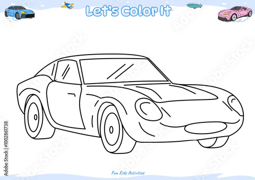 Lets color it Sport car 4