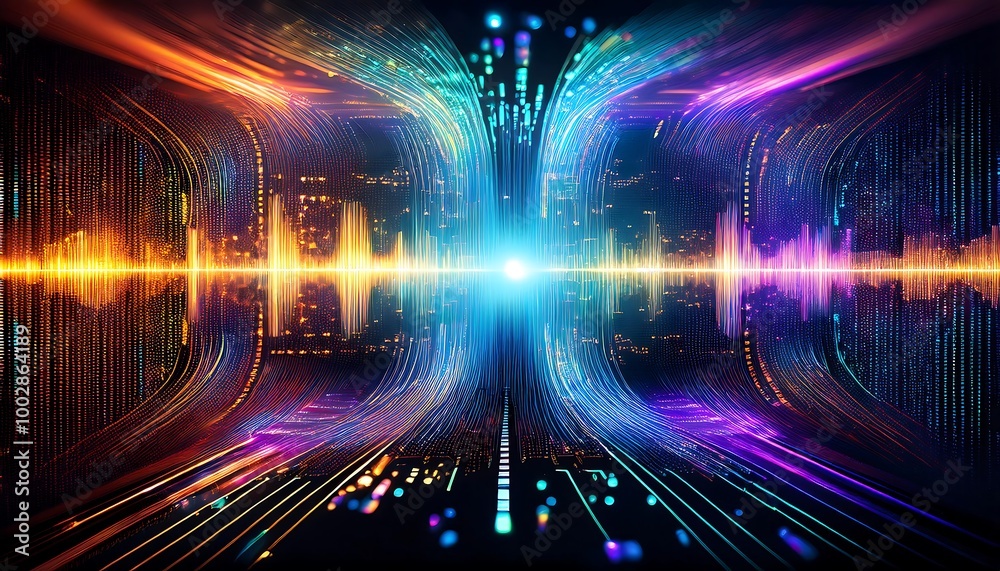 Digital Background for Tech