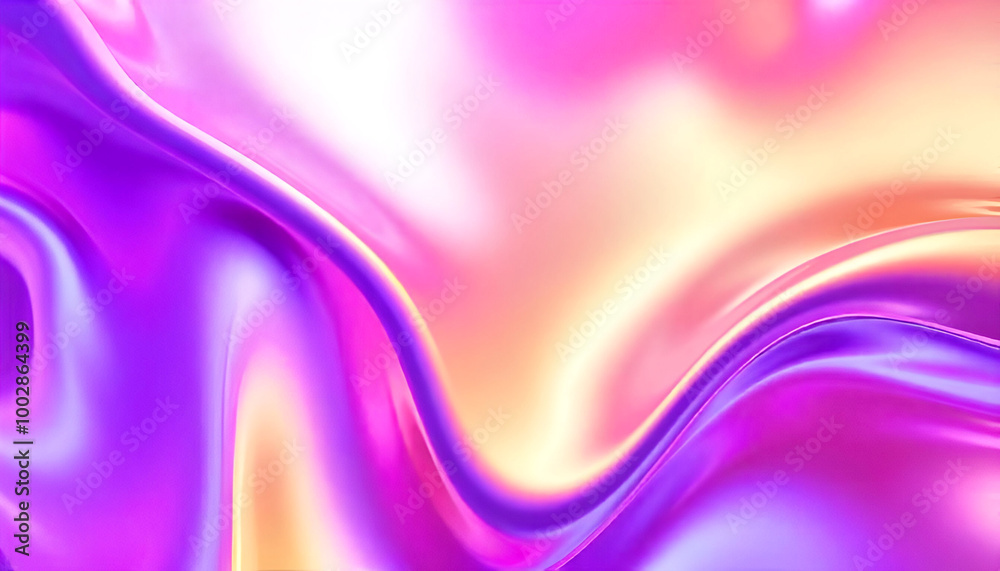 abstract holographic background.