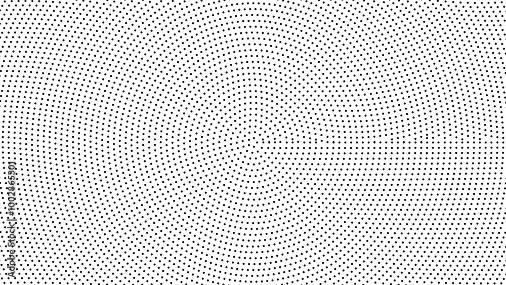 Black and white halftone pattern background Black and white halftone pattern background