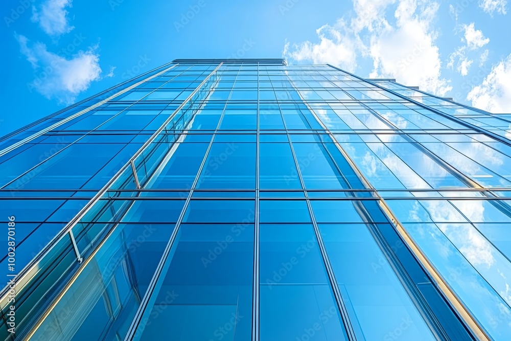 Office building exterior, Generative AI Office building exterior, Generative AI