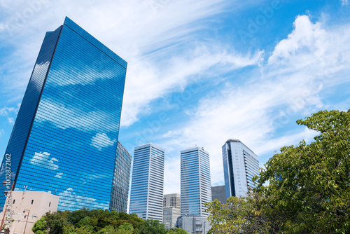 大阪ビジネスパークの風景
