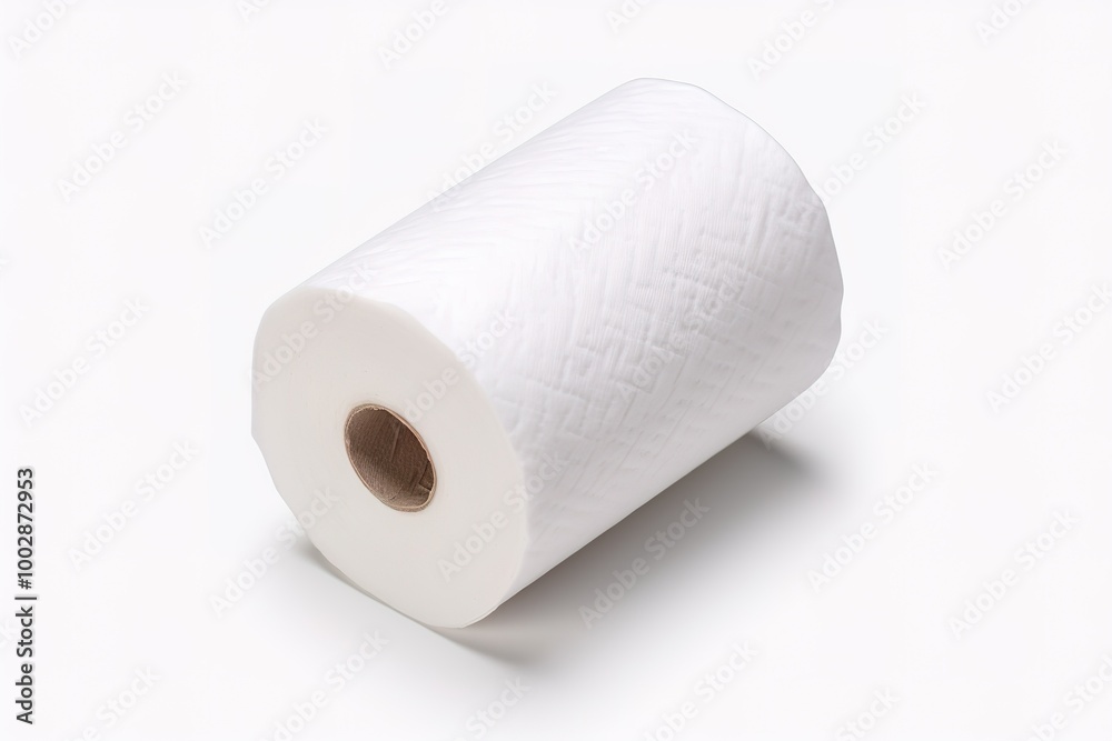 Toilet paper, white tissues isolated on white background
Toilet paper, white tissues isolated on white background