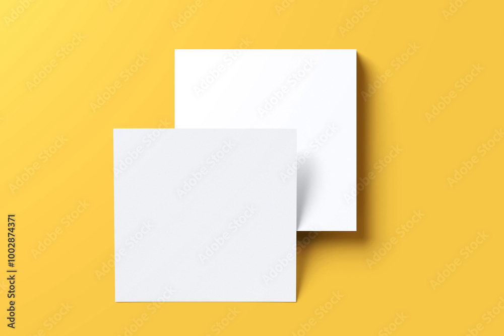 Flyer Square Mockup