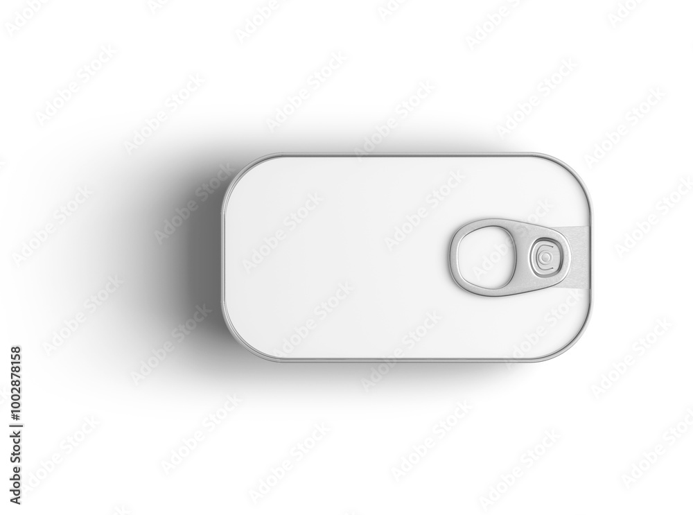 food tin Can with blank white label isolated on white, Tin can, fish or pet food mockup with pull ring, open key, Aluminium preserve canister. 3d illustration, 3d rendering food tin Can with blank white label isolated on white, Tin can, fish or pet food mockup with pull ring, open key, Aluminium preserve canister. 3d illustration, 3d rendering