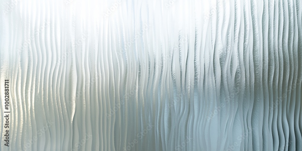Frosted glass with a wavy texture, offering a soft and elegant design, perfect for modern architectural and decorative purposes, Generative AI Frosted glass with a wavy texture, offering a soft and elegant design, perfect for modern architectural and decorative purposes, Generative AI