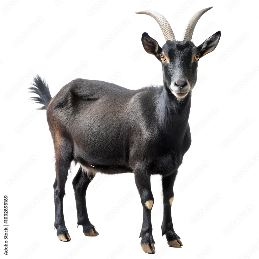 goat on a white background | goat isolated on white goat on a white background | goat isolated on white