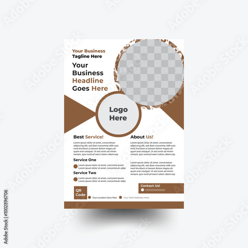 Modern Corporate flyer design template set, Brochure design, modern layout, flyer in A4,Corporate business flyer template design, Business flyer 