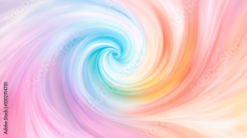 Colorful abstract swirl pattern, vibrant energy