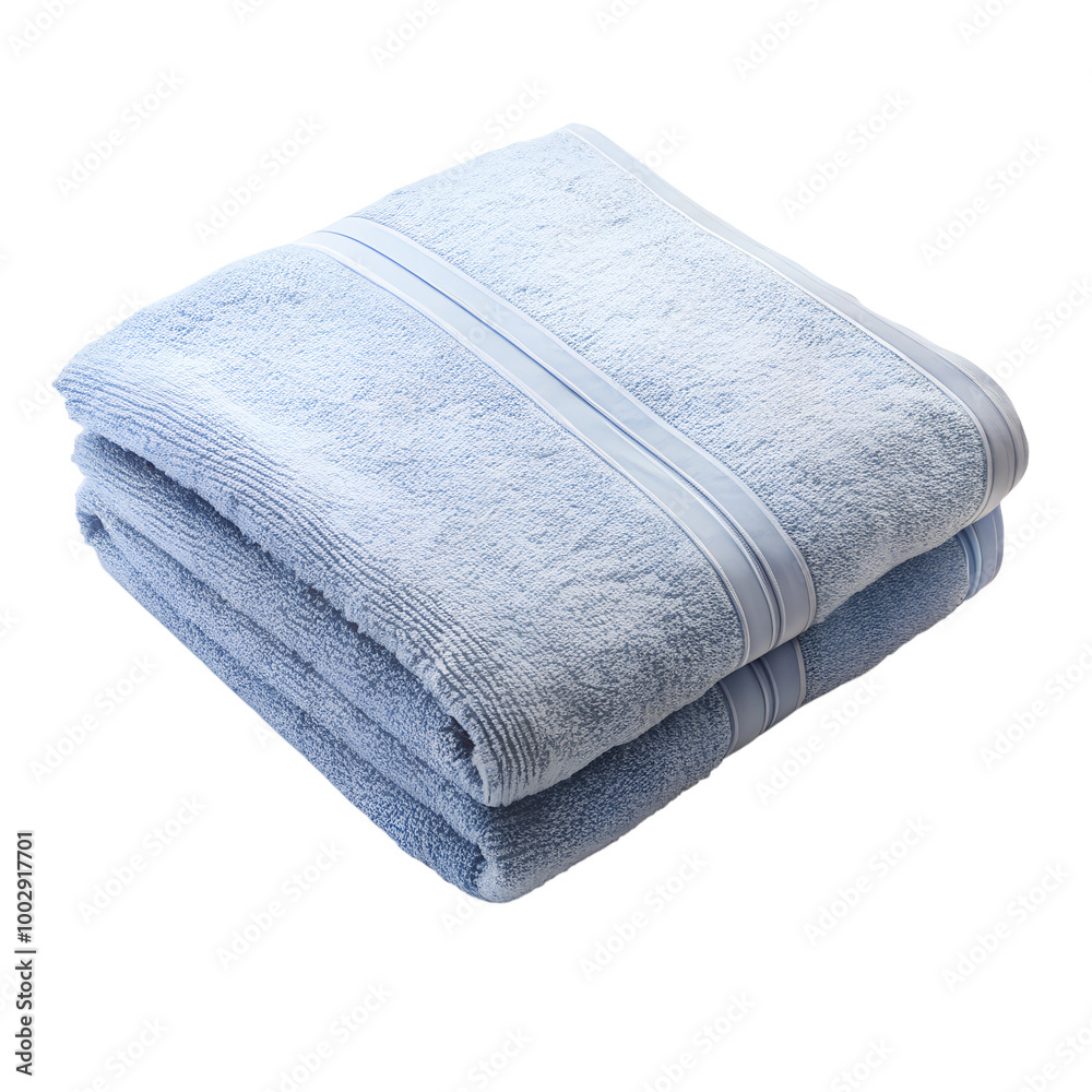Bath towel isolated on transparent background Bath towel isolated on transparent background