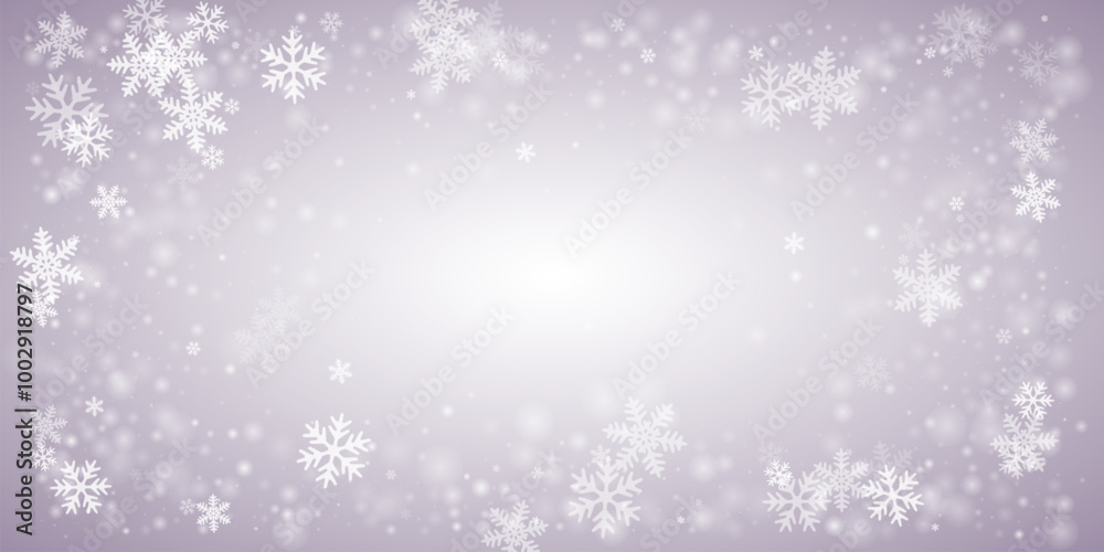 Beautiful falling snow flakes composition. Snowstorm dust frozen granules. Snowfall sky white gray backdrop. Mess snowflakes january vector. Snow nature landscape. Beautiful falling snow flakes composition. Snowstorm dust frozen granules. Snowfall sky white gray backdrop. Mess snowflakes january vector. Snow nature landscape.