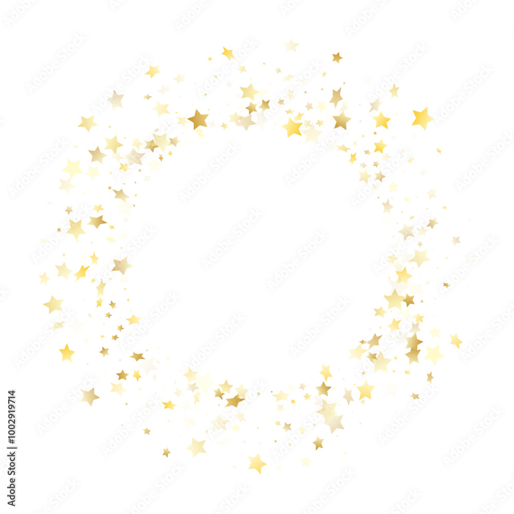 Flying gold star sparkle vector with white background. Abstract gold gradient christmas sparkles glitter geometric star pattern. Party confetti glitter decoration. Flying gold star sparkle vector with white background. Abstract gold gradient christmas sparkles glitter geometric star pattern. Party confetti glitter decoration.