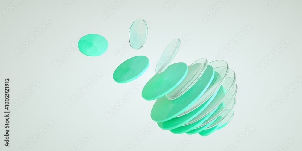 3d render, technology hexagon concept, mockup, template, data transfer, database, artificial intelligence, ai, LLM concept 3d render, technology hexagon concept, mockup, template, data transfer, database, artificial intelligence, ai, LLM concept