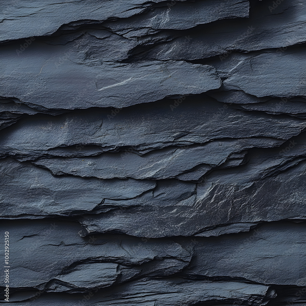 Seamless Texture of Smooth Black Slate Rock with Fine Grain Detail Seamless Texture of Smooth Black Slate Rock with Fine Grain Detail