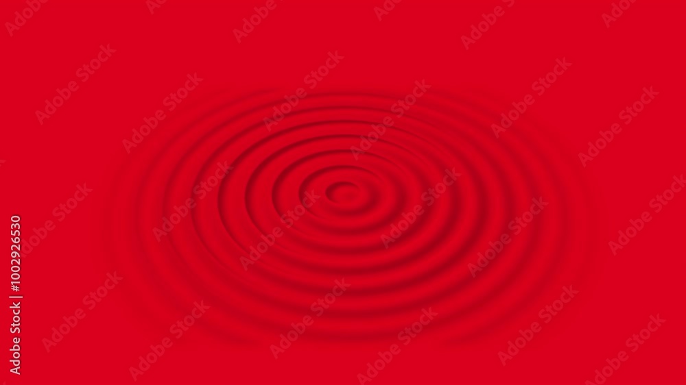 radio waves background video on red background. radio waves background video on red background.