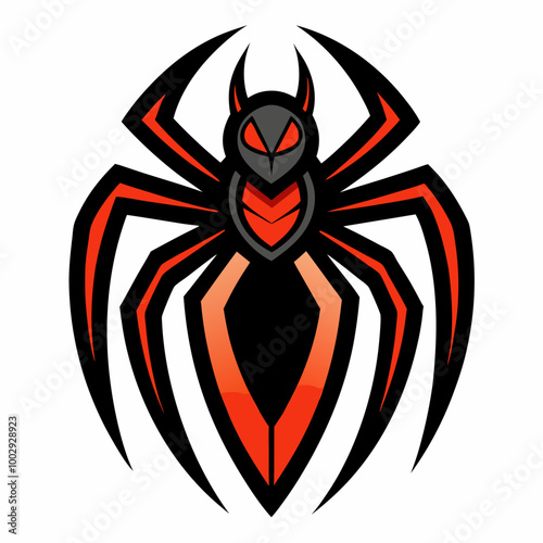 Creative Spider Mascot Logo - Vector Illustration for SVG, Cricut, and Silhouette