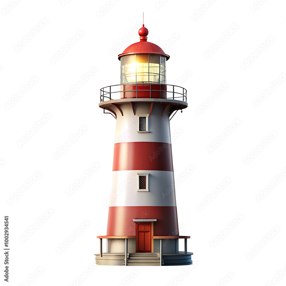 Lighthouse with Beacon Light Transparent PNG Lighthouse with Beacon Light Transparent PNG