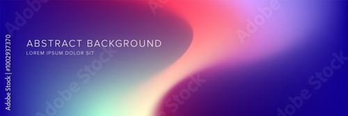 Modern abstract background for presentation design, dynamic shapes composition. Vector illustration