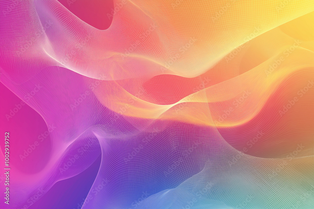 Obraz premium Abstract vibrant gradient nice background