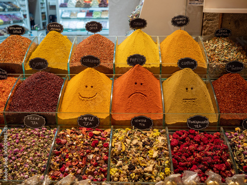 Photography Istambul Turkey Spice market Food market