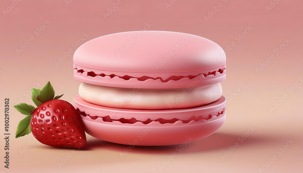 macaroons on table