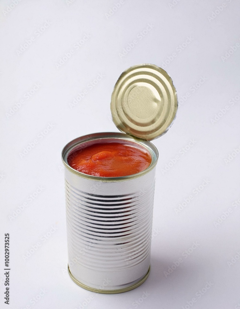 tin tomato paste and tomato sauces white background tin tomato paste and tomato sauces white background