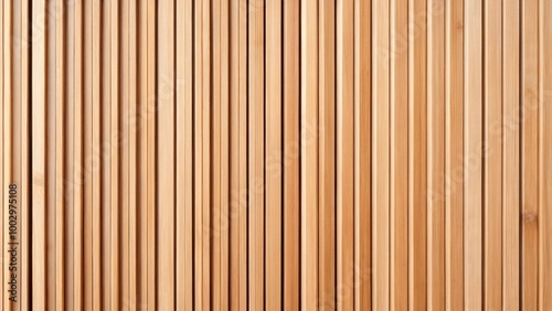 Natural Wooden Vertical Slat Wall – Modern Timber Paneling Design