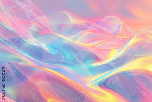 Wallpaper Mural A colorful, abstract background with a rainbow of colors Torontodigital.ca