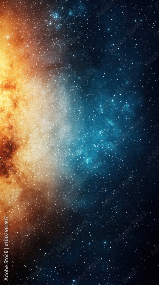 Stunning cosmic background with vibrant colors and starry night sky. Stunning cosmic background with vibrant colors and starry night sky.