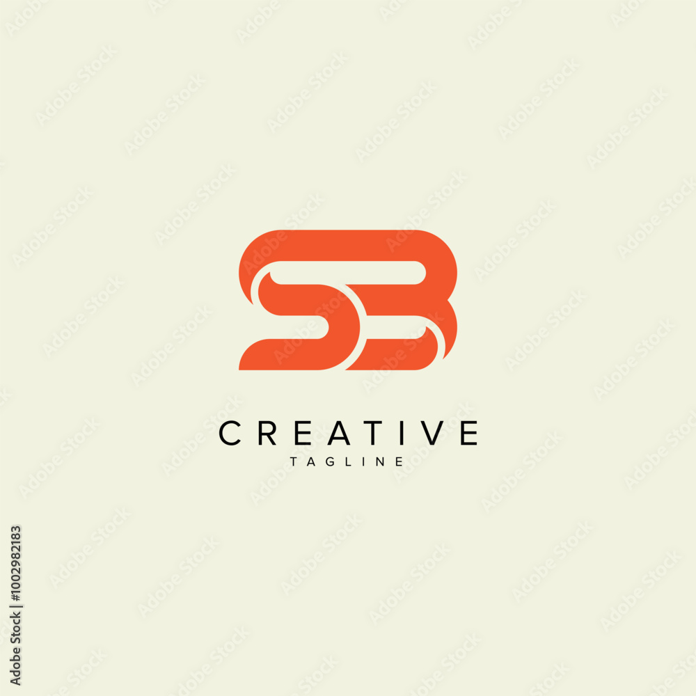 Alphabet SB BS Letter Modern Monogram Style Logo Design. Initial vector template. Alphabet SB BS Letter Modern Monogram Style Logo Design. Initial vector template.
