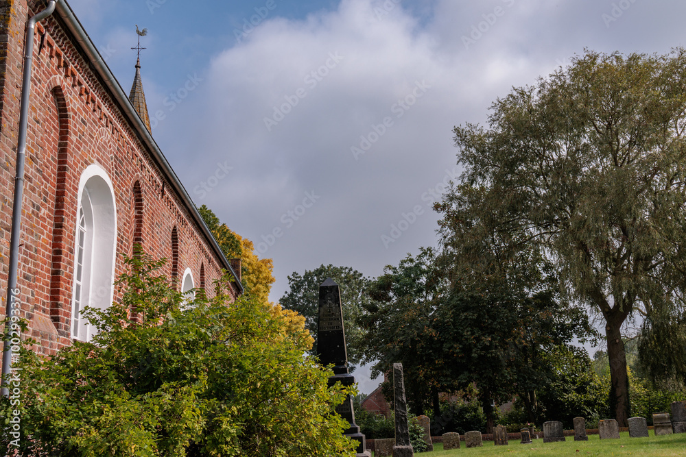 Fototapeta premium Die Krummhörn in Ostfriesland