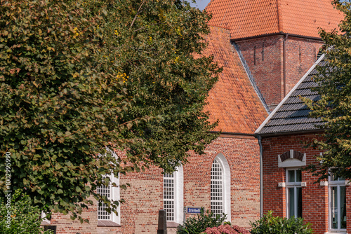 warfendorf in der ostfriesischen Krummhörn photo