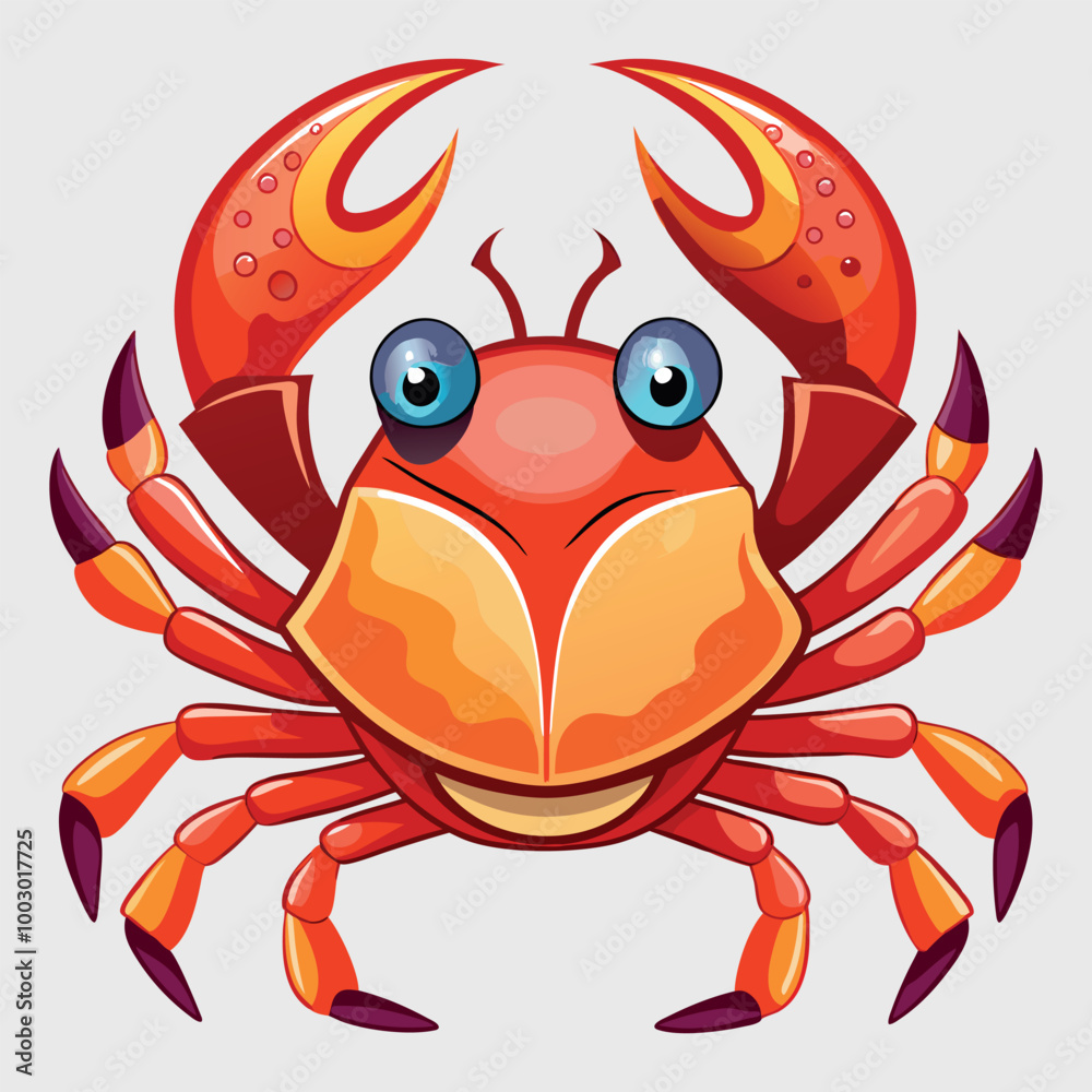 Crab vector image illustration and artwork Crab vector image illustration and artwork