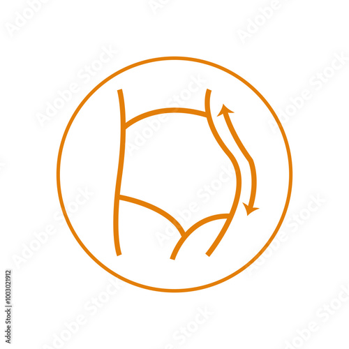period panty icon vector eps 