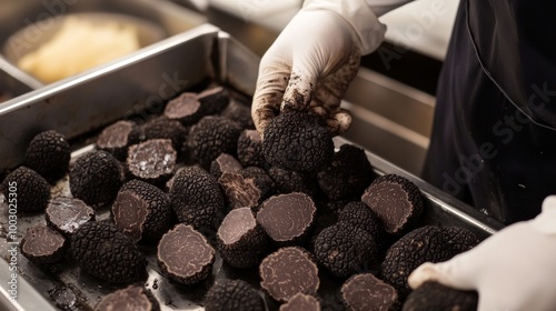 Prep: black truffle, fresh photo