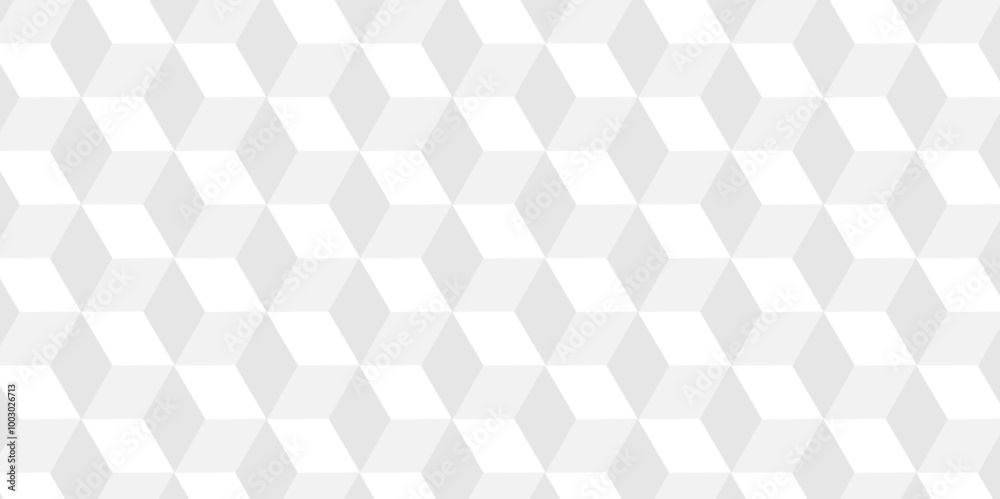 Vector geometric minimal cube hexagon surface texture design. white block and mete glossy thin smooth structure isometric grid banner and wallpaper. Vector geometric minimal cube hexagon surface texture design. white block and mete glossy thin smooth structure isometric grid banner and wallpaper.