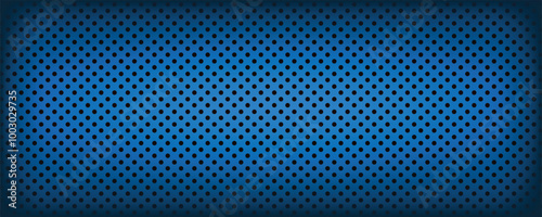 Abstract blue metallic background. Abstract stainless steel technology background vector illustration