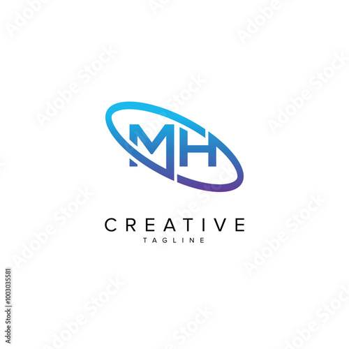 Modern Letter MH HM and Planet Logo Design. Initial Vector Elements. Free Download Modern Letter MH HM and Planet Logo Design. Initial Vector Elements. - GFXLoad