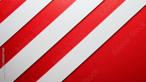 Free Download Striking red and white diagonal stripes create a bold visual pattern suitable for decoration - GFXLoad