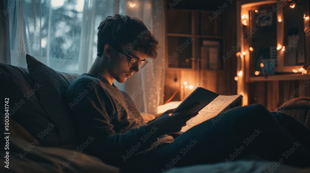 A dream therapist engages in a thoughtful analysis of a patient’s dream, surrounded by warm lighting and a comfortable atmosphere, creating an intimate setting A dream therapist engages in a thoughtful analysis of a patient’s dream, surrounded by warm lighting and a comfortable atmosphere, creating an intimate setting