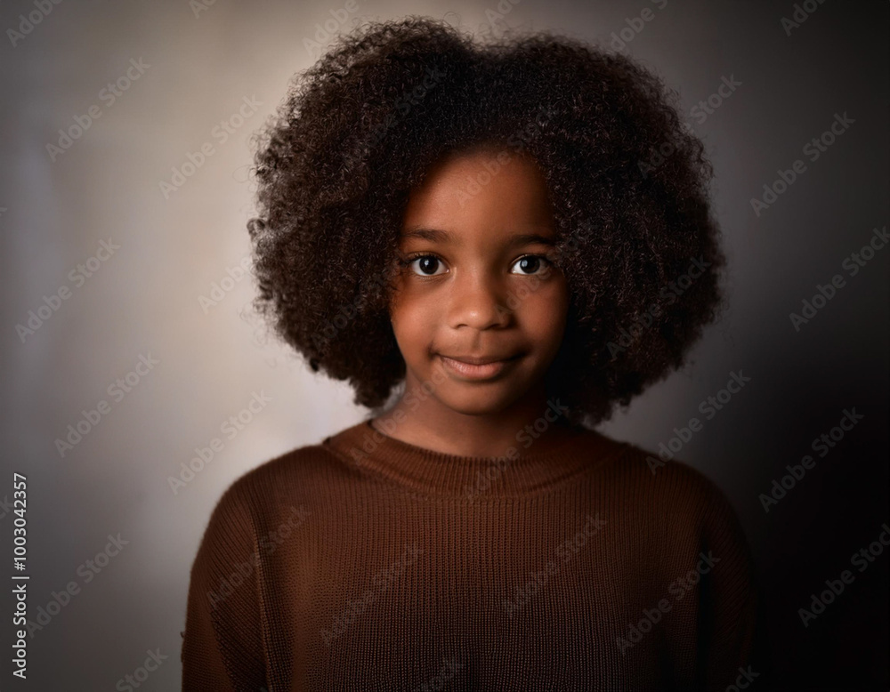 Studio Portrait of Confident Teenager Girl Studio Portrait of Confident Teenager Girl