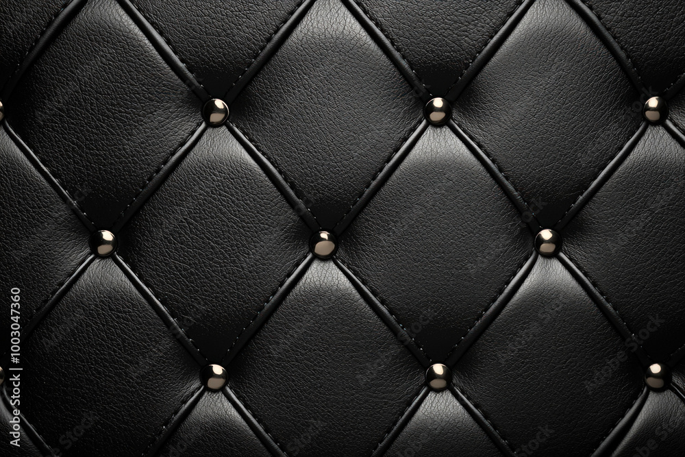 Fototapeta premium black leather background texture