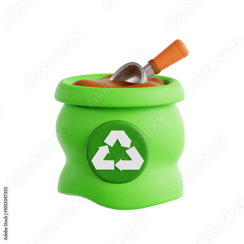 Eco-Friendly Fertilizer Bag with Shovel
